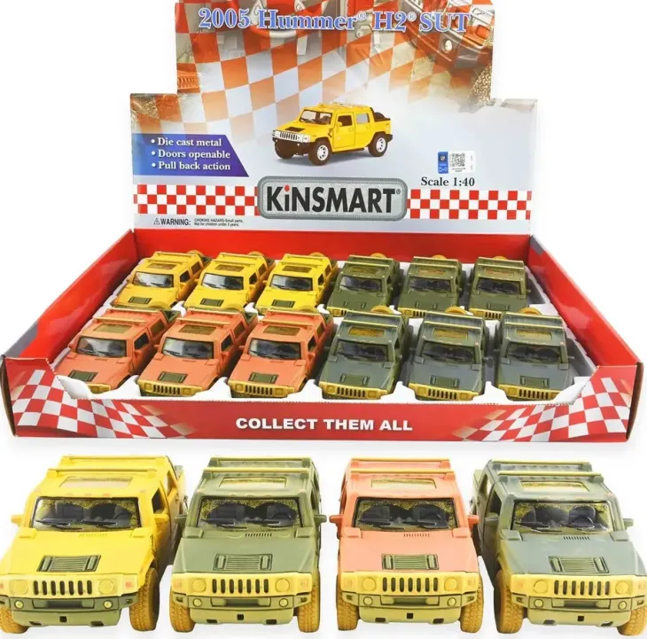 Pikkuauto hummer h2 sut (muddy) 12,5cm