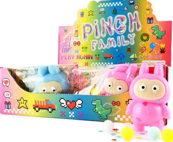 Pinch family squeeze animal