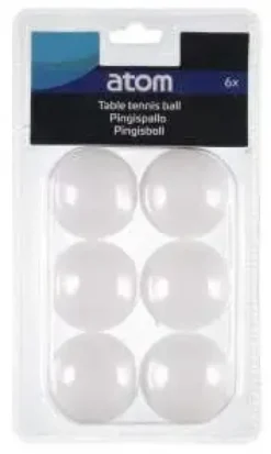 Pingispallot 6kpl