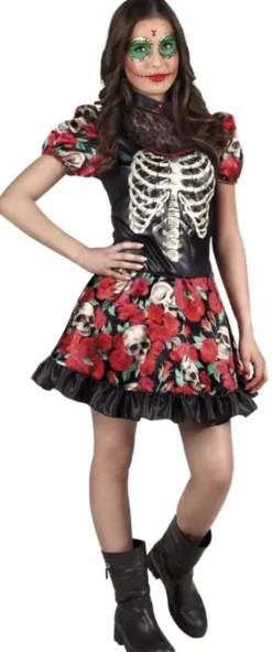 Pääkallomekko nina catrina 14-16v