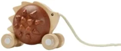Plan toys vedettävä siili ruskea