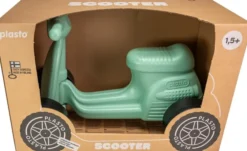 Plasto mopo-skootteri vihreä