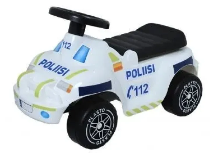 Plasto offroad potkuauto poliisi