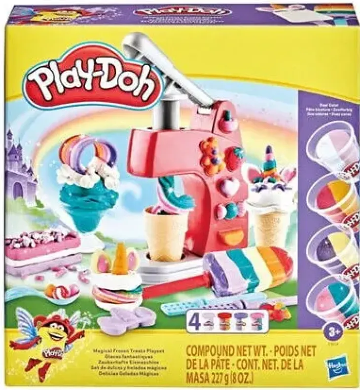 Play-doh magical frozen treats playset