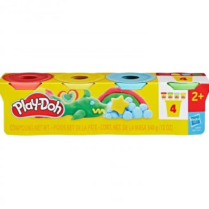 Play doh muovailuvaha 4 purkkia