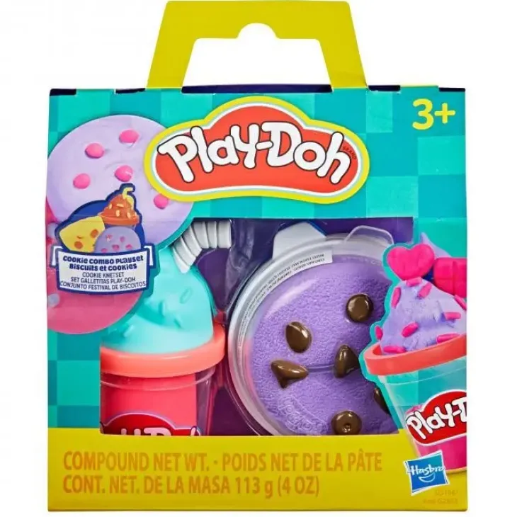 Play doh pizza & milkshake playset
