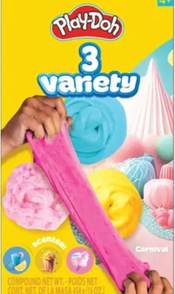 Play-doh 3 stack jars - carnival