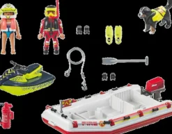 Playmobil fireboat with aqua scooter