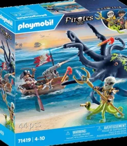 Playmobil jätti mustekala taistelu