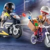 Playmobil 71255 moottoripyörä ja pyörä