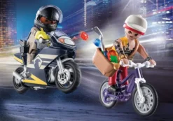 Playmobil 71255 moottoripyörä ja pyörä