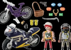 Playmobil 71255 moottoripyörä ja pyörä