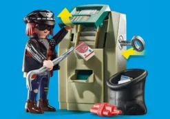 Playmobil pankkirosvon takaa-ajo