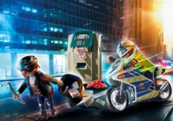Playmobil pankkirosvon takaa-ajo