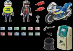 Playmobil pankkirosvon takaa-ajo