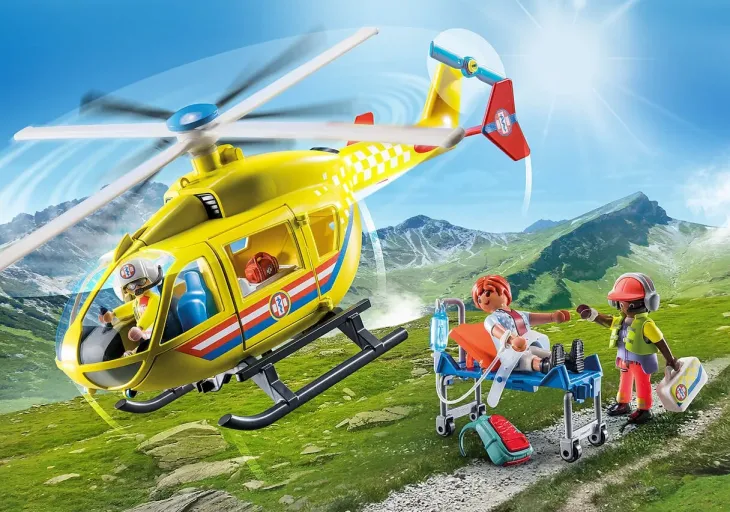 Playmobil pelastushelikopteri