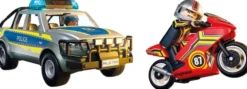 Playmobil 71875 poliisiauto ja mopo