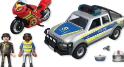 Playmobil 71875 poliisiauto ja mopo
