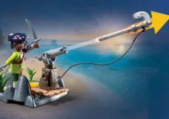 Playmobil taistelu jättiläsiravun kanssa