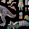 Playmobil 71524 t-rex metsästys