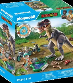 Playmobil 71524 t-rex metsästys
