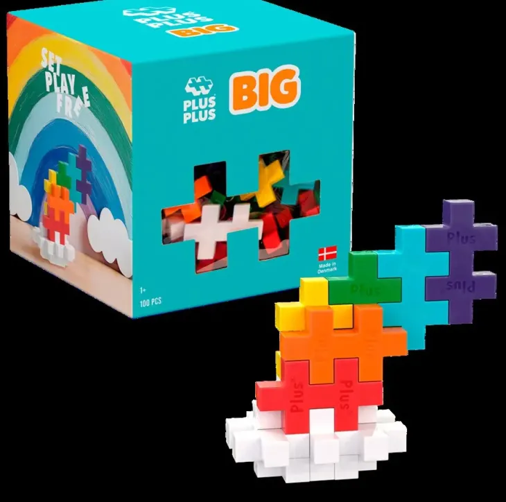 Plus plus big rainbow mix