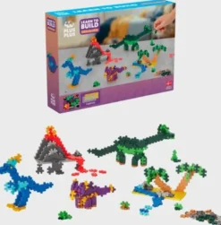 Plus plus learn to build dinosaurs