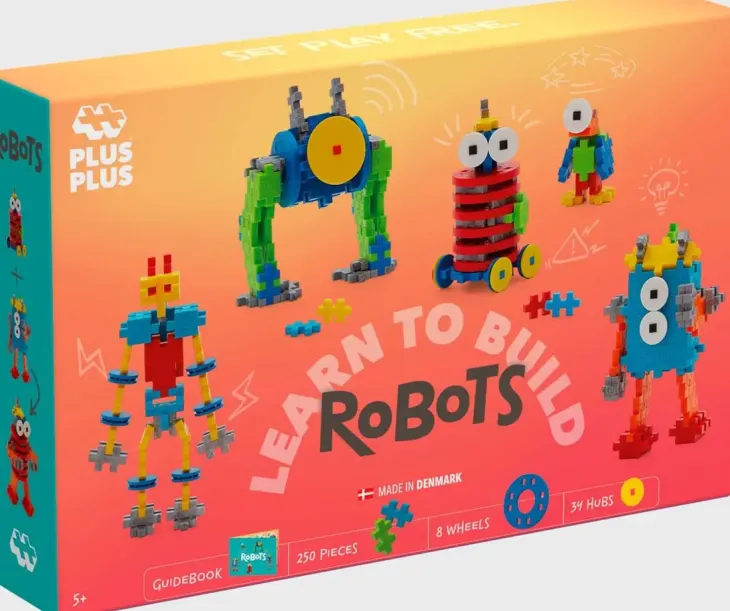 Plus plus learn to build robotit