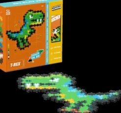 Plus plus puzzle by number t-rex 250p