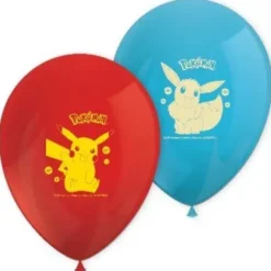 Pokemon ilmapallot 8 kpl