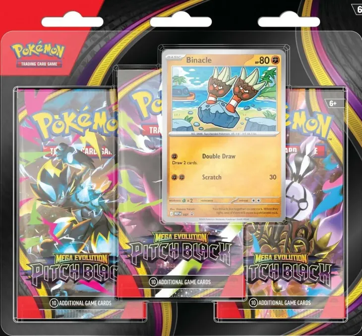 Pokemon pitch black blister 3p