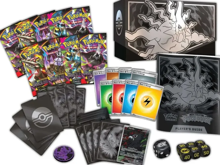 Pokemon pitch black elite trainer box