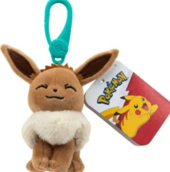 Pokemon plush clip on