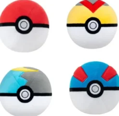 Pokemon plush pokeball