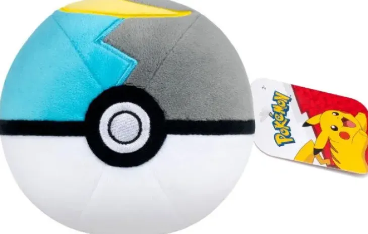 Pokemon plush pokeball