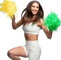 Pompom keltainen