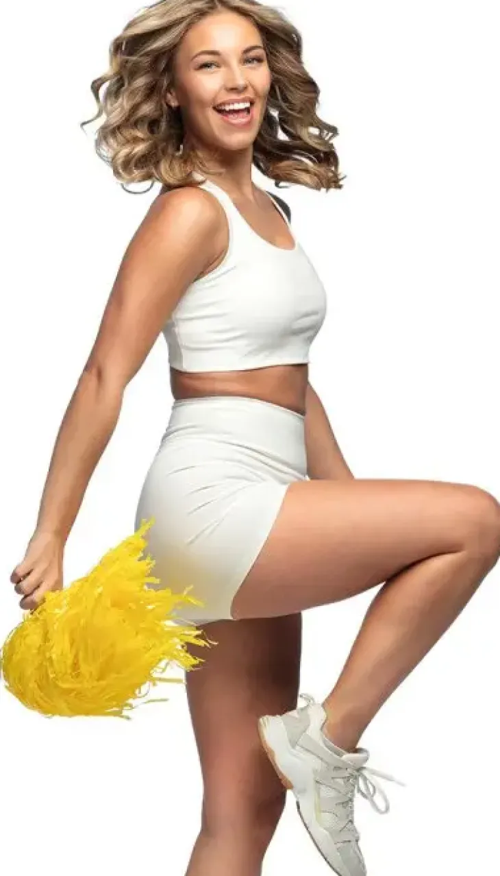 Pompom keltainen