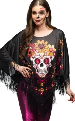 Poncho catrina yksi koko