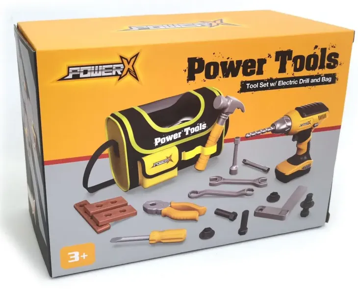 Power x pora ja työkalut laukussa 21osaa