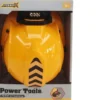 Power x rakentajan kypärä valolla