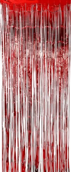 Punainen oviverho 92x240cm