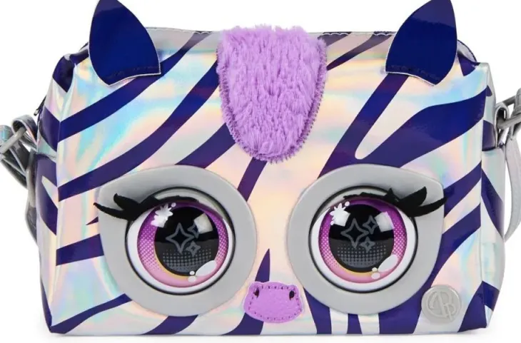Purse pets metallic magic rebel stripez