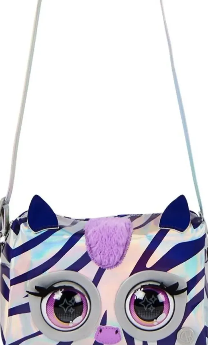 Purse pets metallic magic rebel stripez