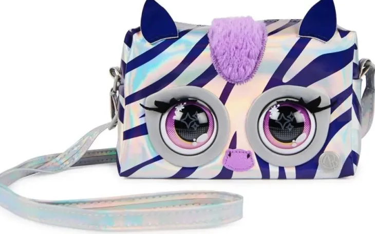 Purse pets metallic magic rebel stripez