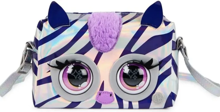 Purse pets metallic magic rebel stripez