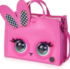 Purse pets quilted tote - bunny
