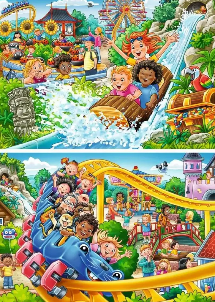 Ravensburger amusement park 2x24p