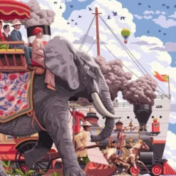 Ravensburger around the world 750p