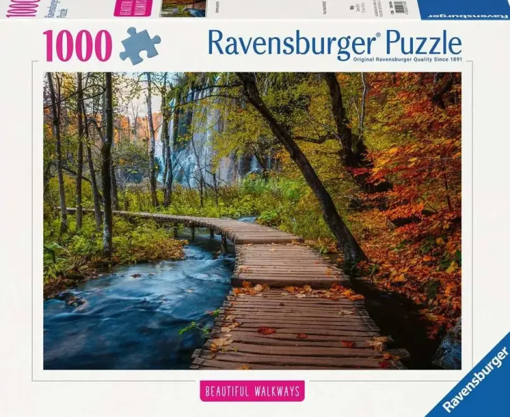 Ravensburger autumnal wood trail 1000p
