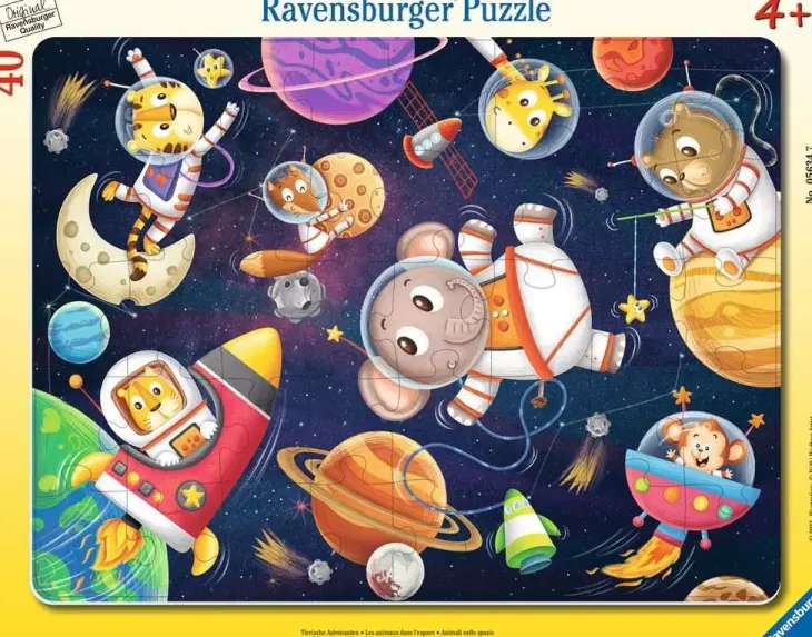 Ravensburger avaruus kehyspalapeli 40p